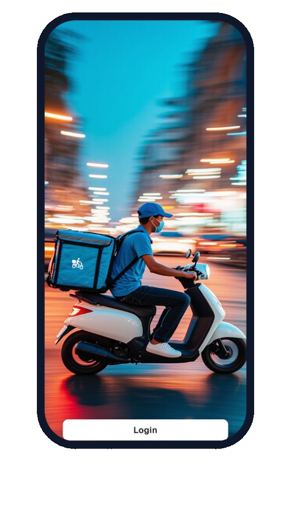 Driver app splash screen